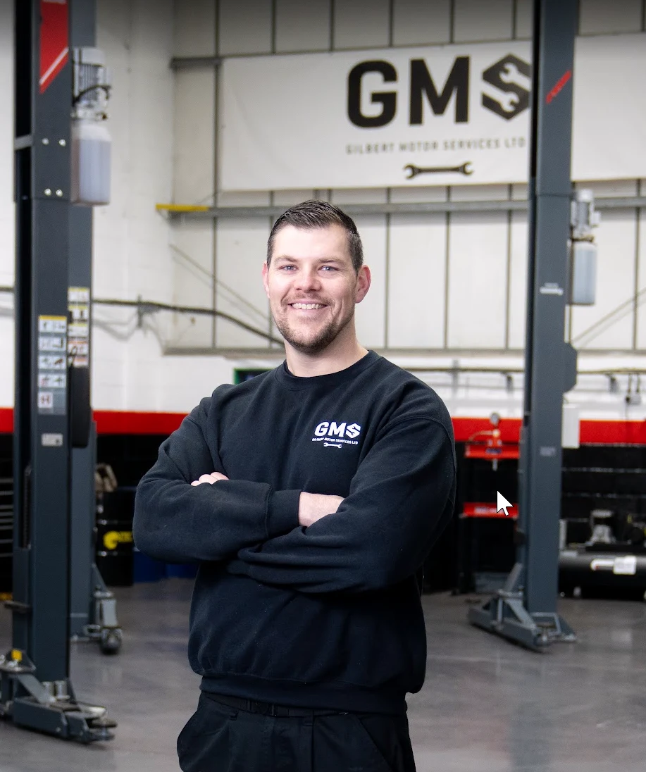 Stefan Moloney in the GMS workshop